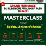 Big Data, Intelligence Artificielle et Bases de Données : une masterclass de haut niveau en hommage au Dr Joachim TANKOANO